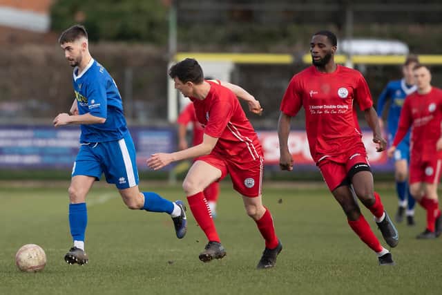 Selsey in charge against Shoreham / Picture: Chris Hatton