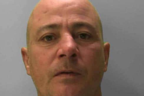 Robert Brown-Percival will spend 28 months behind bars after being sentenced at Lewes Crown Court on Wednesday (February 16). Photo: Sussex Police