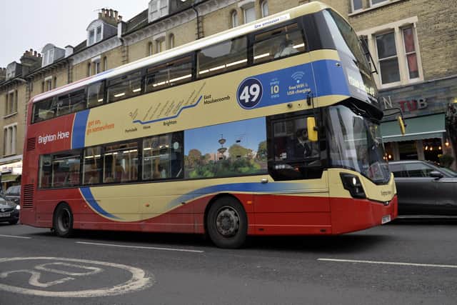 Brighton and Hove buses (Pic by Jon Rigby) SUS-211216-104910001
