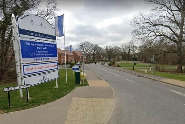 Previous phases of the development off Kings Way (Google Maps - Street View)