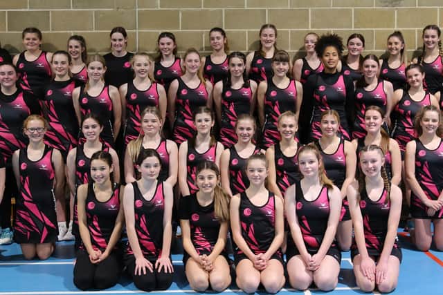 Eastbourne Netball Club Performance Programme players and coaches