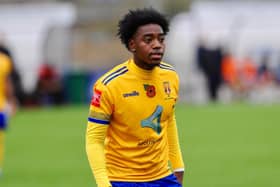 Former Arsenal and Burnley midfielder Ismaila Diallo has joined Hastings United from Lancing. Picture by Stephen Goodger