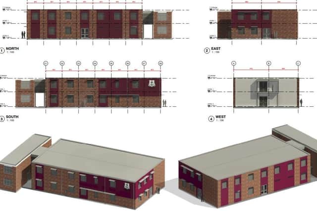 Plans have been submitted for an extra two storey teaching block at St Philip Howard Catholic School in Barnham
