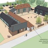 Plans for business centre at Sharnfold Farm