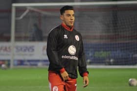 National League outfit Barnet have completed the loan signing of Crawley Town fan favourite Reece Grego-Cox until the end of the season. Picture by Cory Pickford
