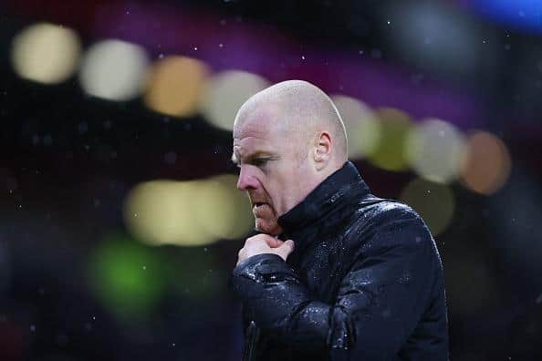 Burnley boss Sean Dyche will assess his attacking options ahead of Brighton