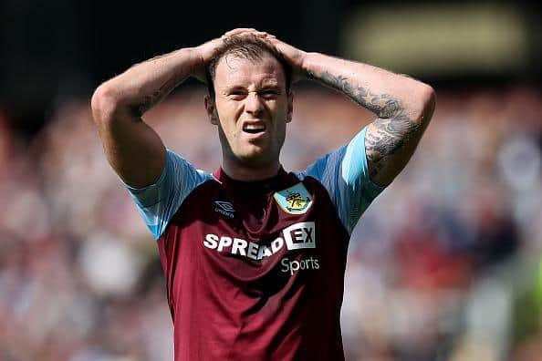 Former Albion striker Ashley Barnes looks set for a place on the bench