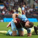 Ashley Barnes will return to Brighton with Burnley today