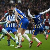 Brighton and Hove Albion suffered a 3-0 defeat to Burnley