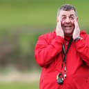Dundee boss Mark McGhee saw his new team concede a late goal at Celtic