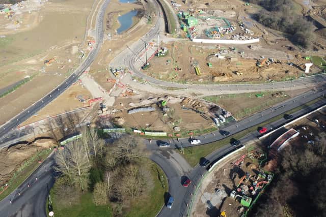 Land north of Horsham where 2,750 homes are to be built