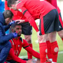 Eastbourne Borough were in the wars at Chippenham / Picture: Lydia Redman