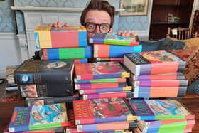 Jim Spencer has gained a global reputation for Harry Potter books finds and has assessed countless books. Photo: Hansons Auctioneers