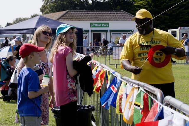 The 2017 festival, in West Park