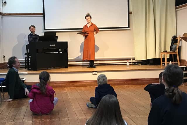 Haslemere Museum hosted a day of events during half-term linked to its Troy: beauty and heroism exhibition, a Spotlight Loan from the British Museum