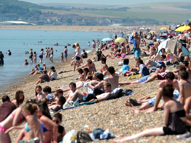 Seaford beach.