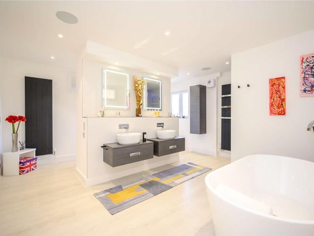 This newly renovated home with mod cons and a huge garden has recently been added to the market.