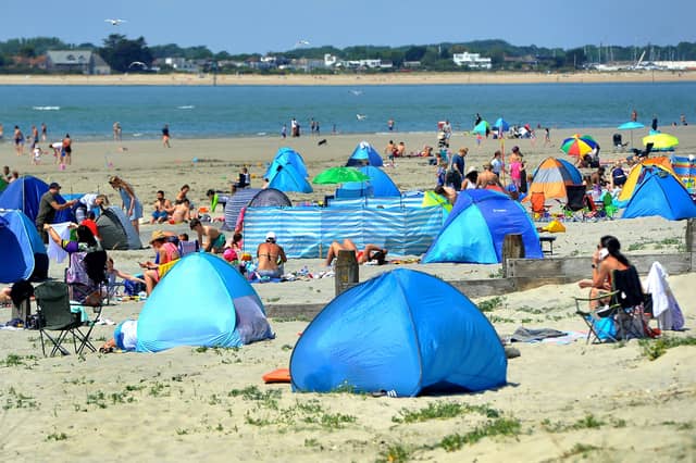 West Wittering beach. SR2005272 Pic Steve Robards SUS-200527-175427001