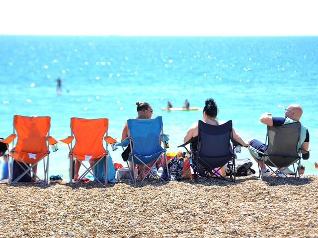 Lancing beach. Picture: Steve Robards