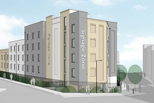 Proposed design of new Premier Inn for Hastings