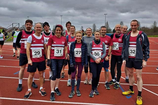 Haywards Heath Harriers at the Run Your Heart Out event