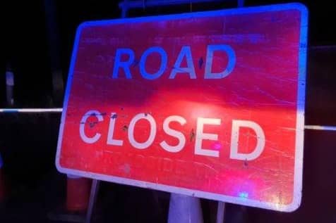 The road remains shut