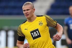 Erling Haaland is set to miss the game against Rangers