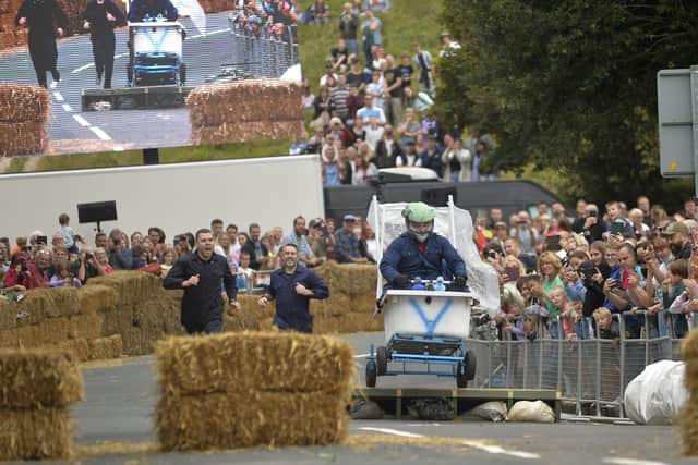 Seafront Soapbox Race Eastbourne 2021 (Photo by Jon Rigby) SUS-210927-093856001