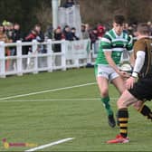 Oli Joels in action for Horsham v Camberley / Picture: Natalie Mayhew, Butterfly Rugby (3)