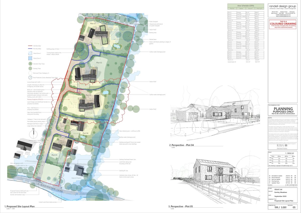 Plans for five new houses in Earnley approved 
