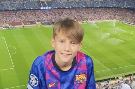Ethan Stapley has had some fantastic experiences with Barca