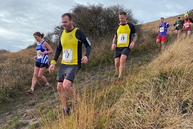 Images from Run Wednesdays' East Sussex Cross Country League fixture at Whitbread Hollow
