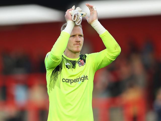 Another League Two goalkeeper going well.
