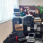 The Seaford Morrisons recently joined together with three other Sussex Morrisons and Tubbs Computer Supplies in Eastbourne to hold a technology drive collecting old unwanted laptops, mobiles and tablets.