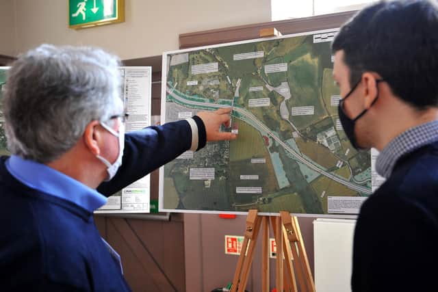 National Highways' final consultation event was held in Arundel on Thursday (December 24). Photo: Steve Robards