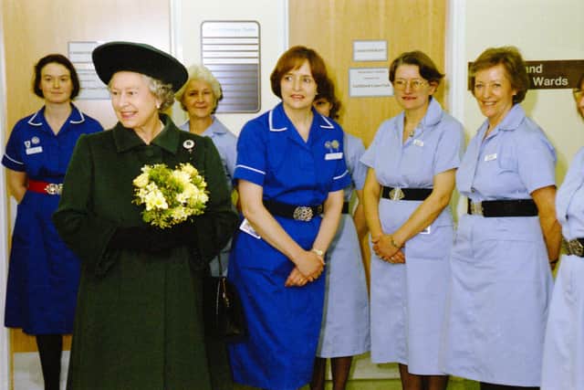 The Queen opens St Luke's cancer centre in Guildford in 1997