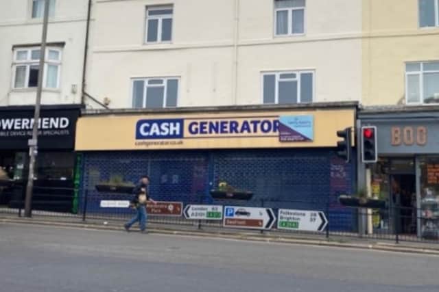 Queens Road Cash Generator store