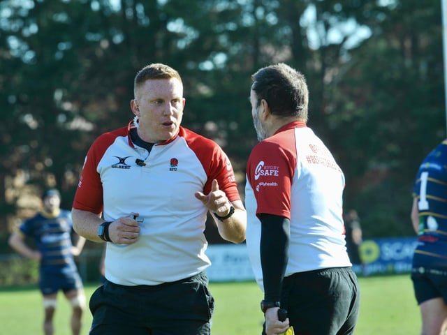 Action from Worthing Raiders' 35-19 win over Leicester in rugby's National two south at Roundstone Lane / Pictures: Stephen Goodger
