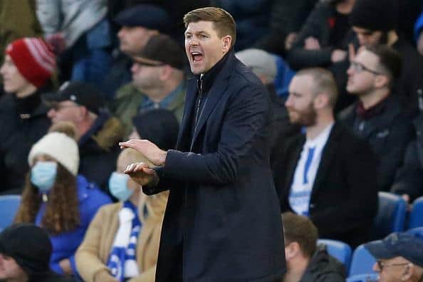 Steven Gerrard said his Aston villa players executed the game plan at Brighton