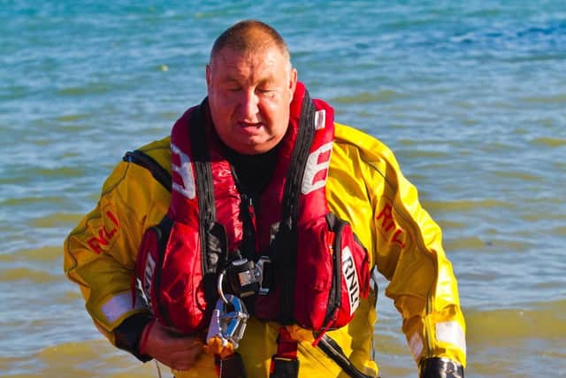 Ivan Greer is celebrating an incredible 30 years of service as a volunteer at Littlehampton RNLI Lifeboat Station
