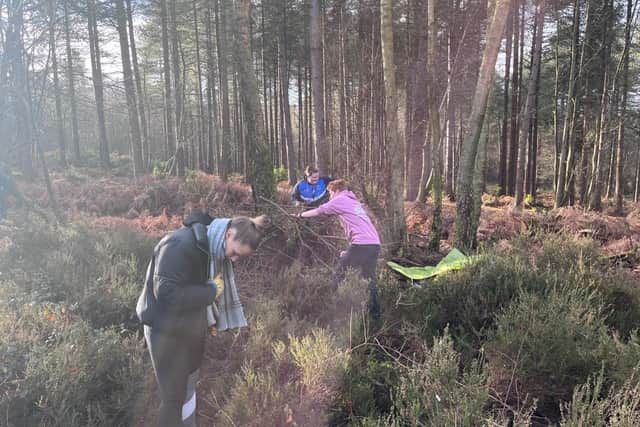 The students creating space for local heathland