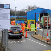 Burgess Hill Recycling and Refuse Centre. Pic S Robards SR2203013 SUS-220103-162612001