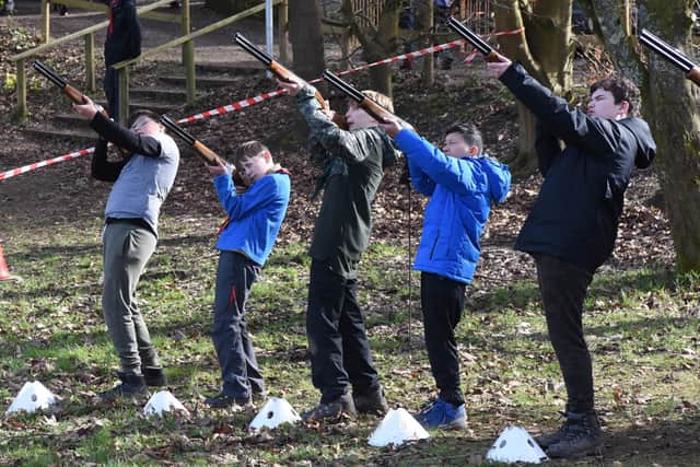Scouts from 1st Haywards Heath and 5th Haywards Heath joined other Scouts and Guides at Bentley Copse Activity Centre on February 25-27. Picture: Surrey Scouts.