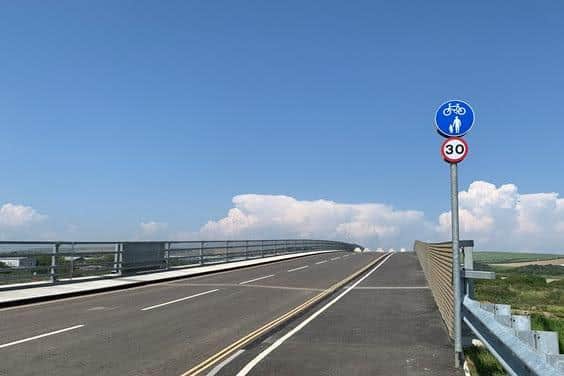 The county council scheme includes a single carriageway with a new bridge crossing the Seaford to Newhaven Railway Line and Mill creek leading to a link road constructed by Newhaven Port & Properties.