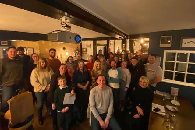 People met at The Swan Inn last night following the appeal for humanitarian aid