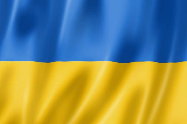 Hastings is holding a rally to support the people of Ukraine. Picture: AdobeStock. SUS-220228-131843001