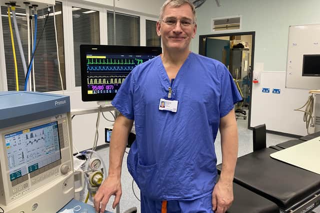 ICU consultant Mike Margarson will take on the ski mountaineering challenge