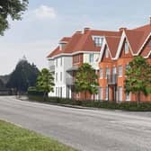Revised housing development for the former Smith & Western site in North Parade, Horsham