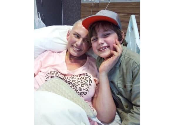 Birthday wish fulfilled for son of hospice patient in Eastbourne. Photo from Liz Silvester