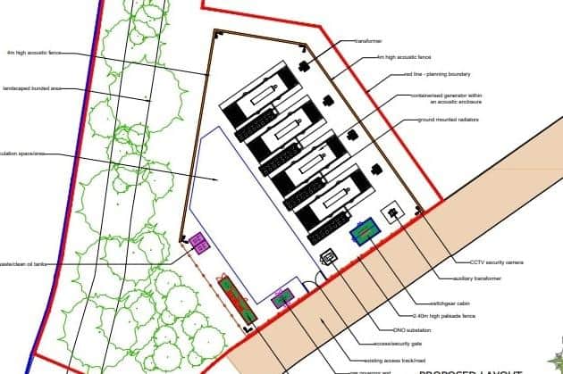 Proposed site layout